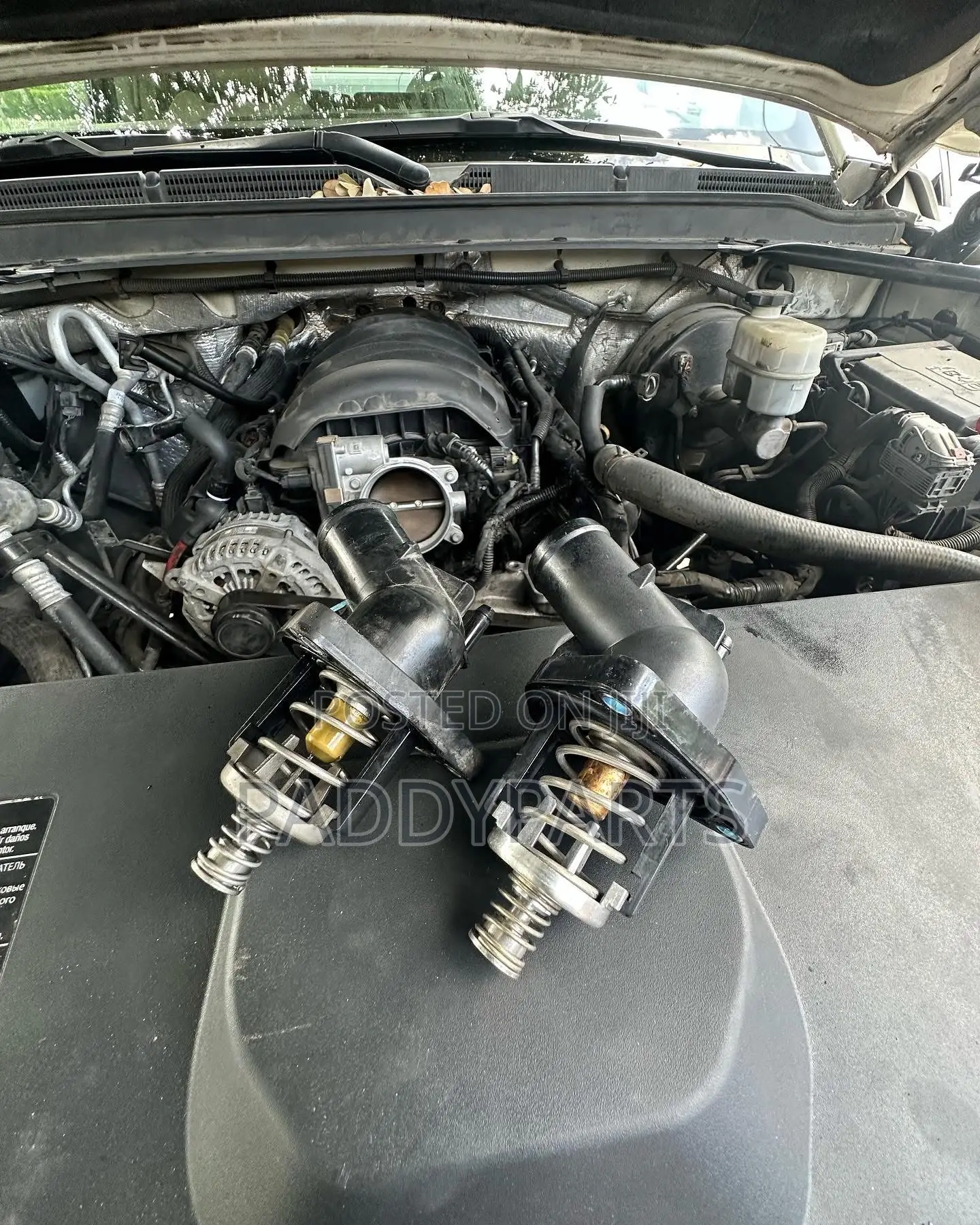 Chevrolet Silverado Engine Coolant Thermostat 2014-2019
