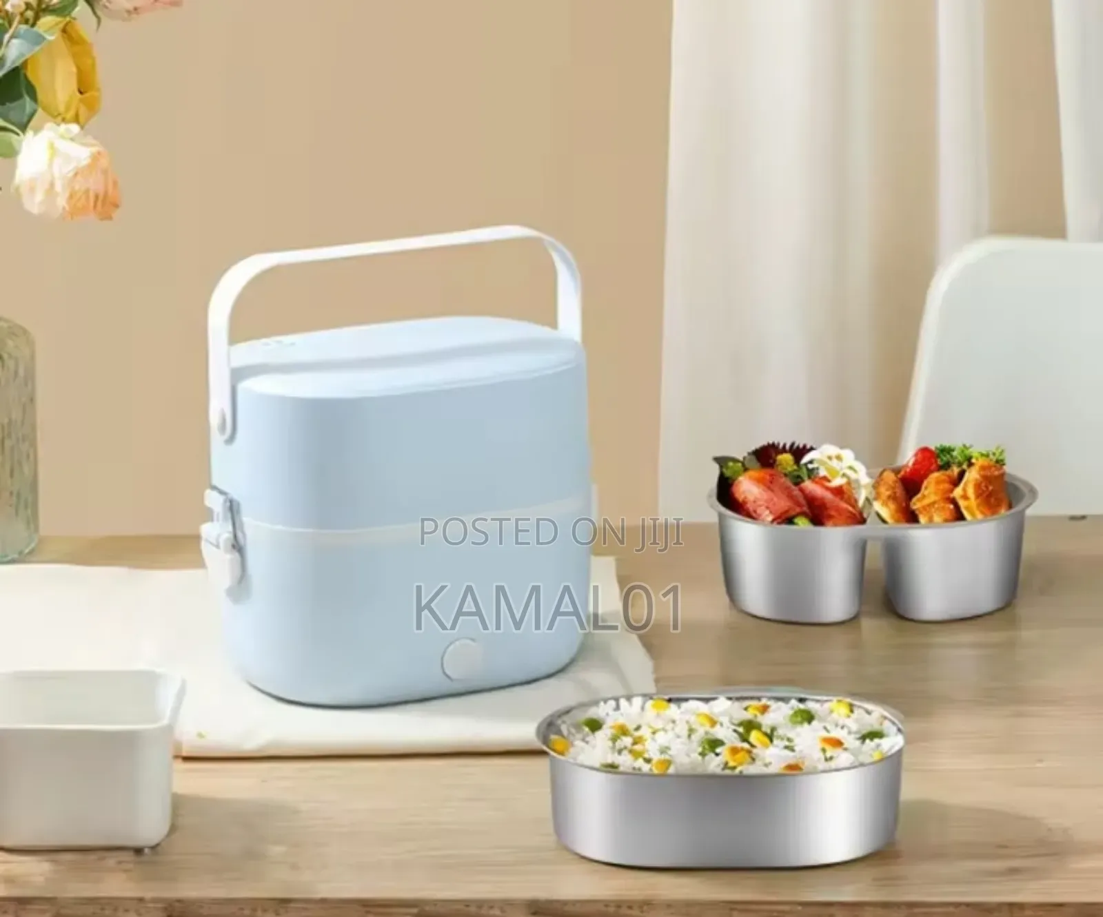 Portable Lunch Box Automatic Power Off 1l