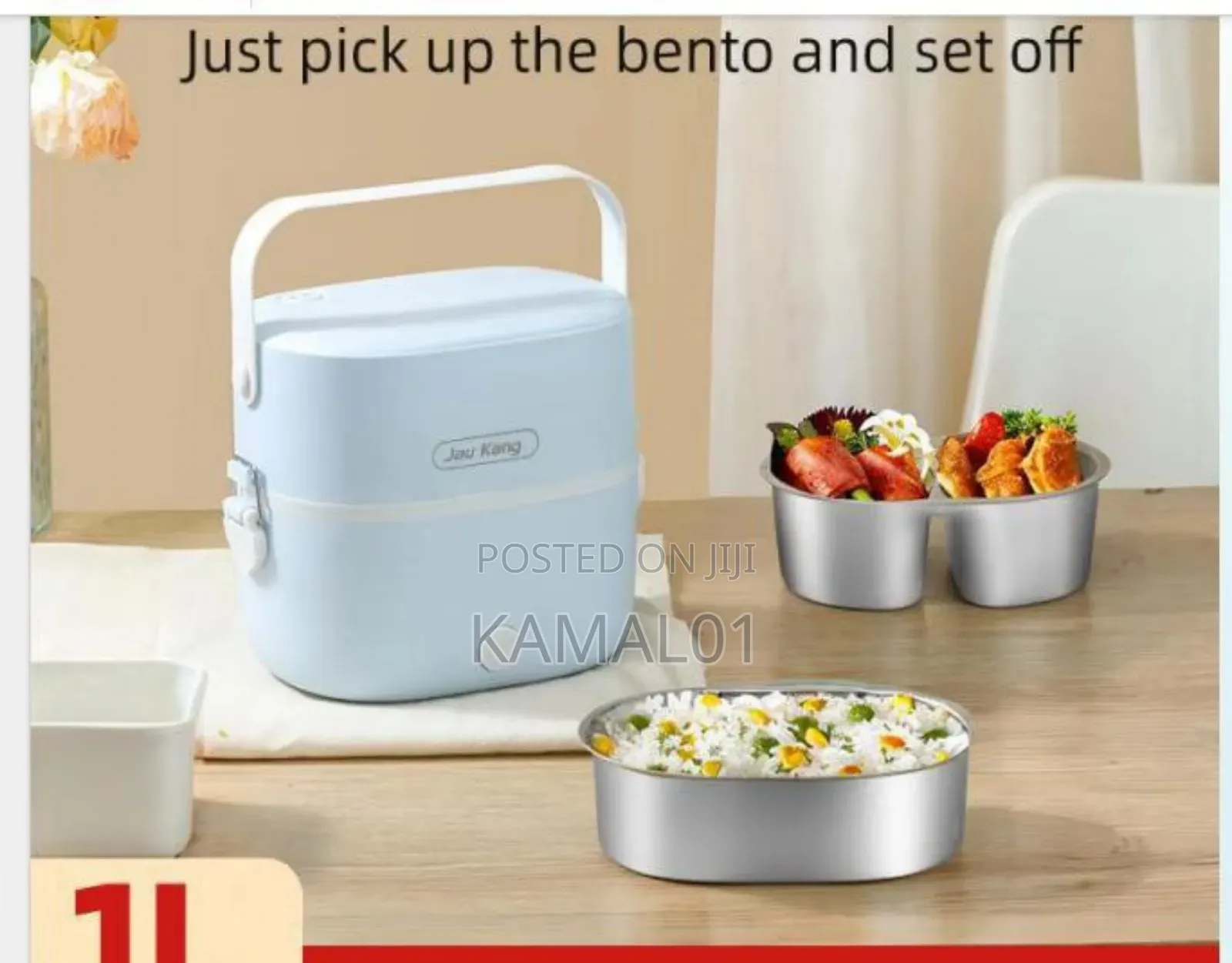 Portable Lunch Box Automatic Power Off 1l