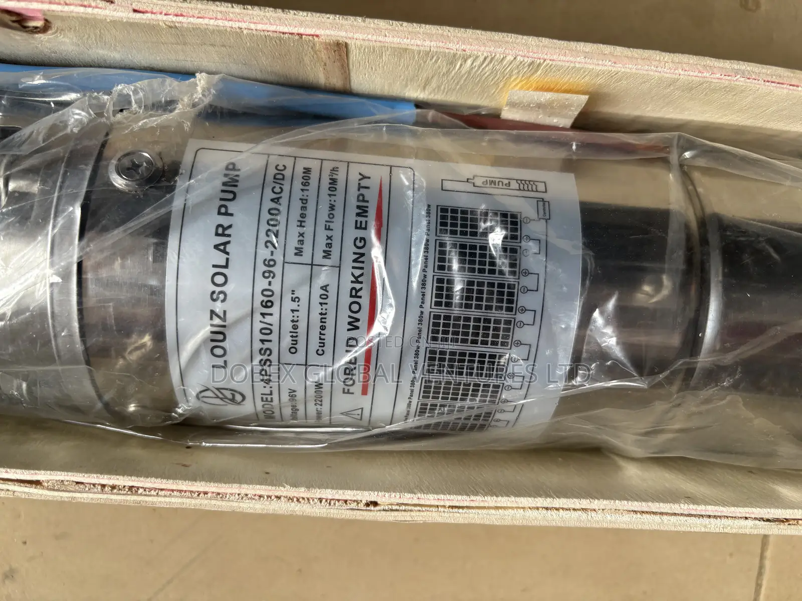 1.5hp Ac/Dc Solar Pump