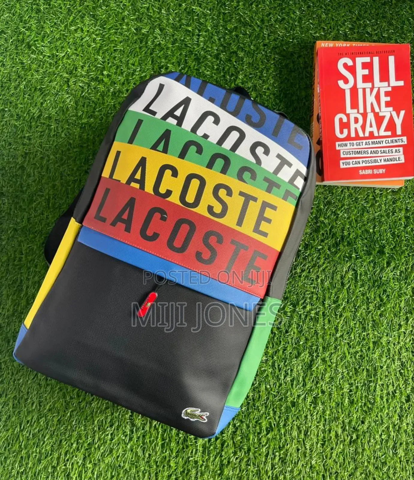 "Lacoste Party Fever Backpack Copy - Trendy Accessory"