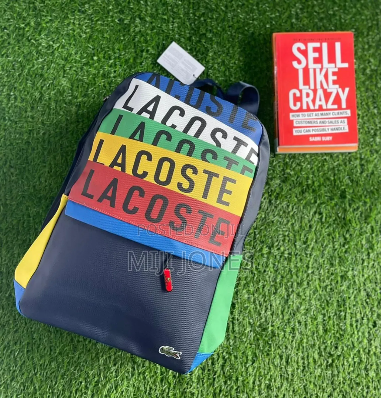 "Lacoste Party Fever Backpack Copy - Trendy Accessory"