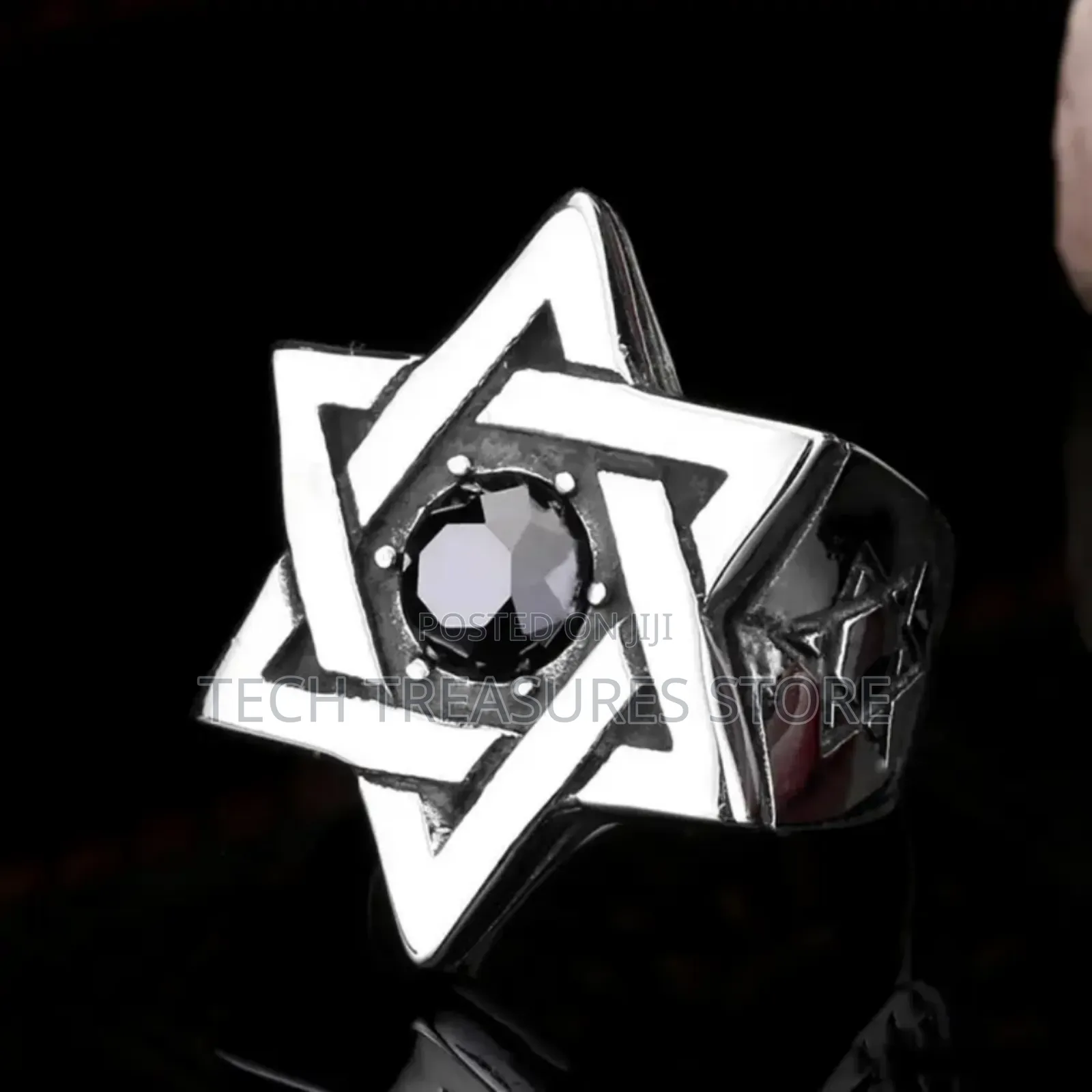 Star of David Men's Ring