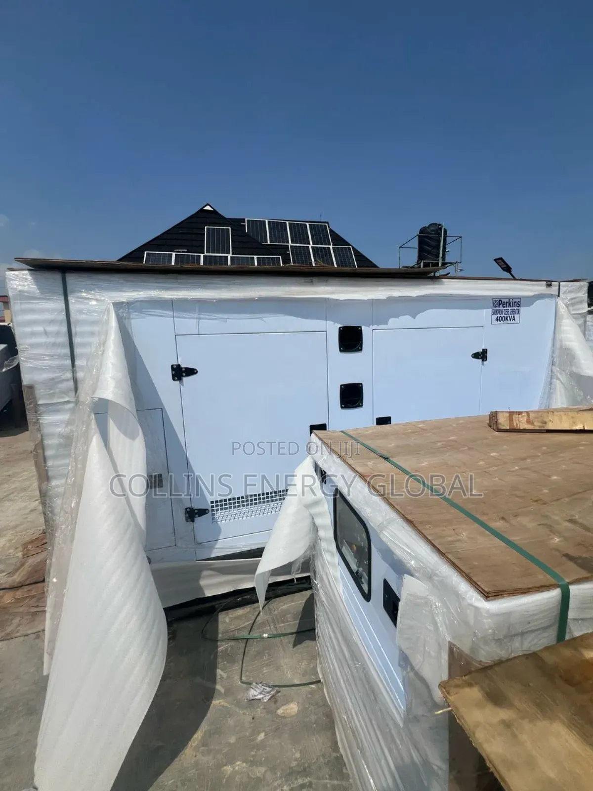 400kva Uk Perkins Soundproof Copper Coil Generator