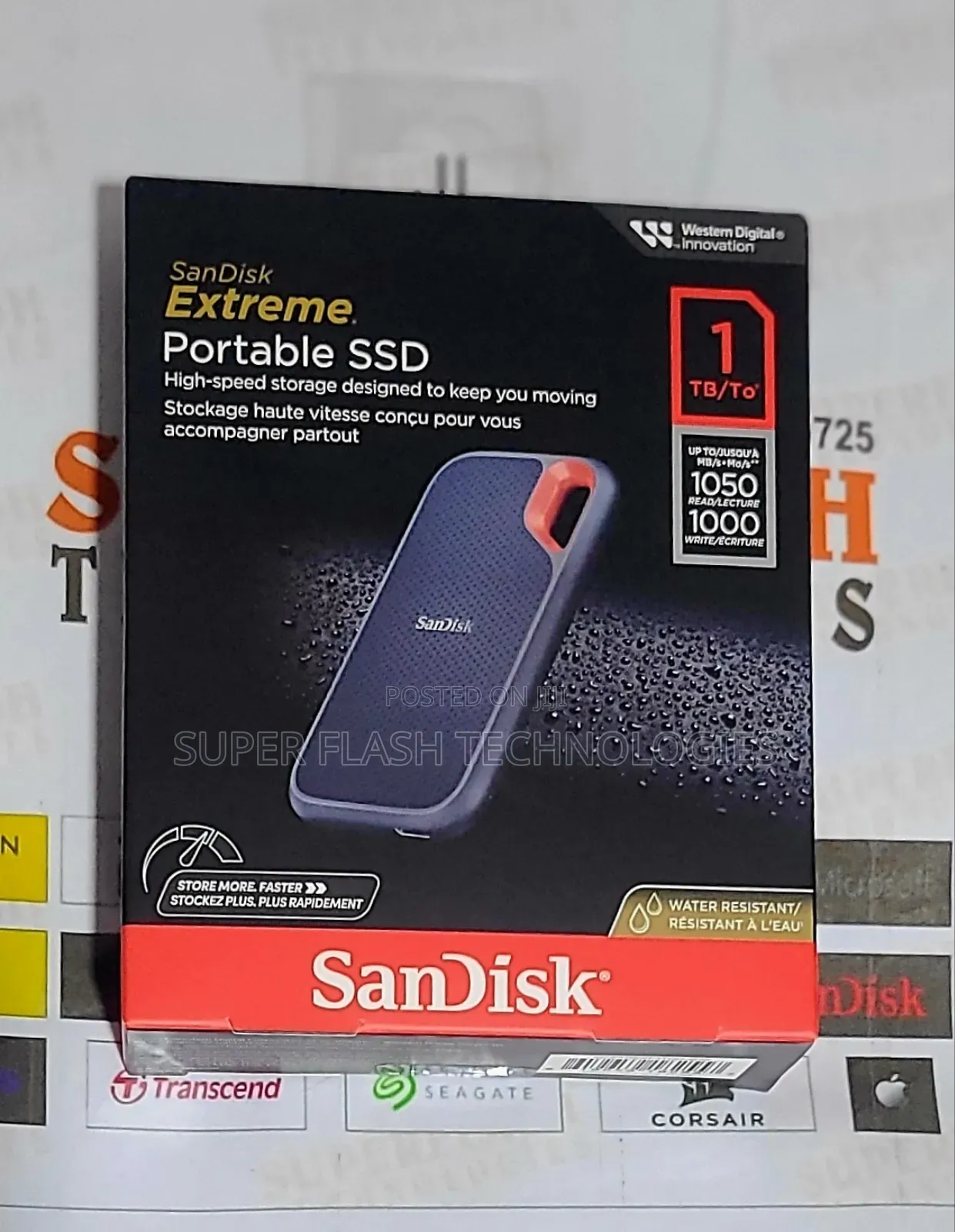 San Disk 1tb Extreme Portable SSD