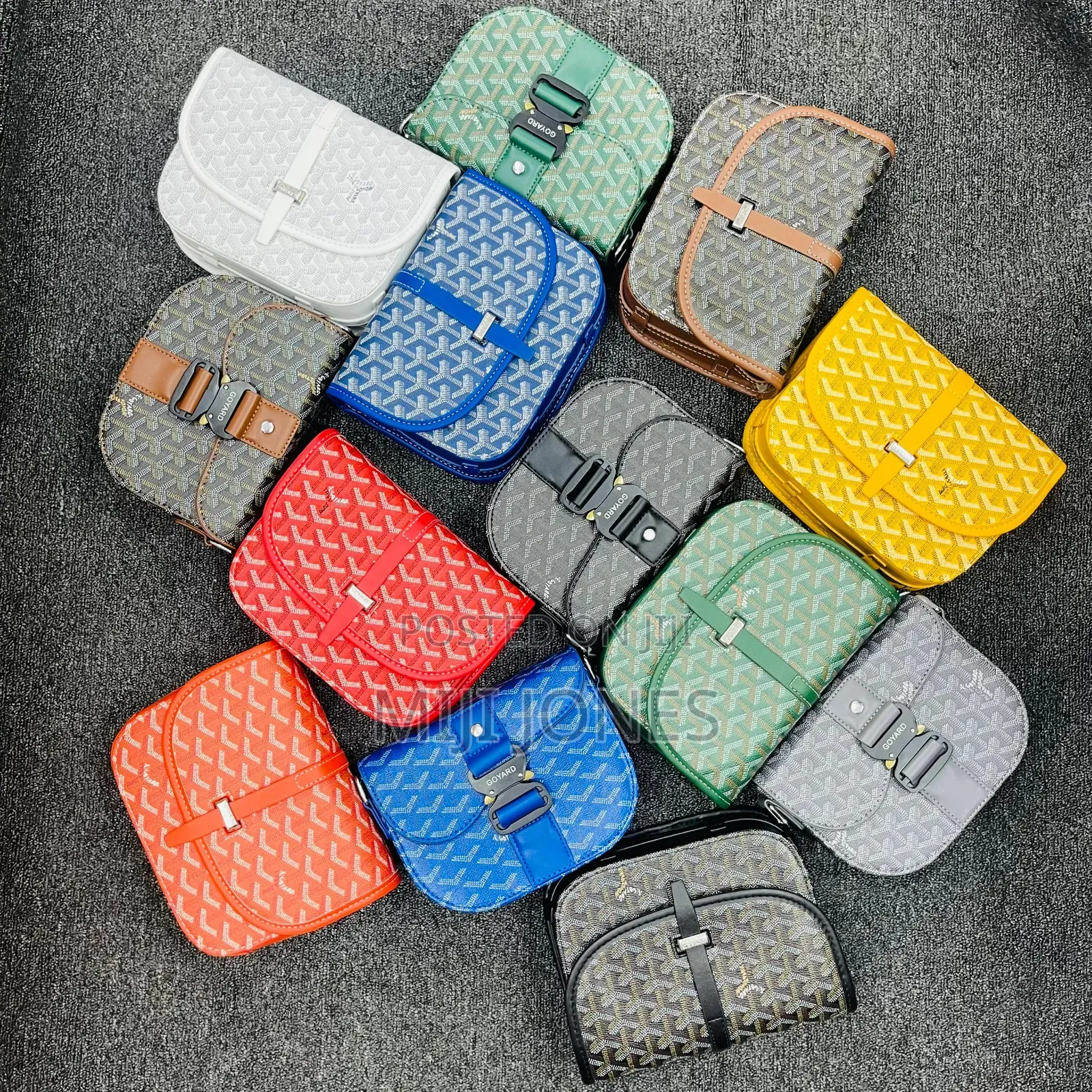 "Goyardine Crossbody Bag Copy - Sophisticated Accessory"