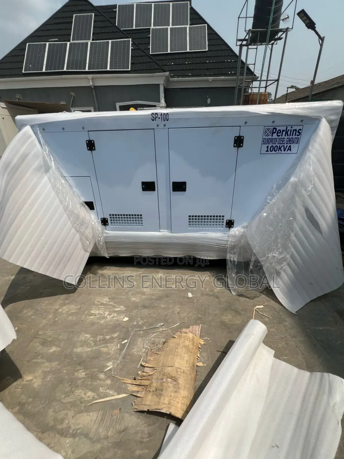 100 Kva Uk Perkins Soundproof Copper Coil Generator