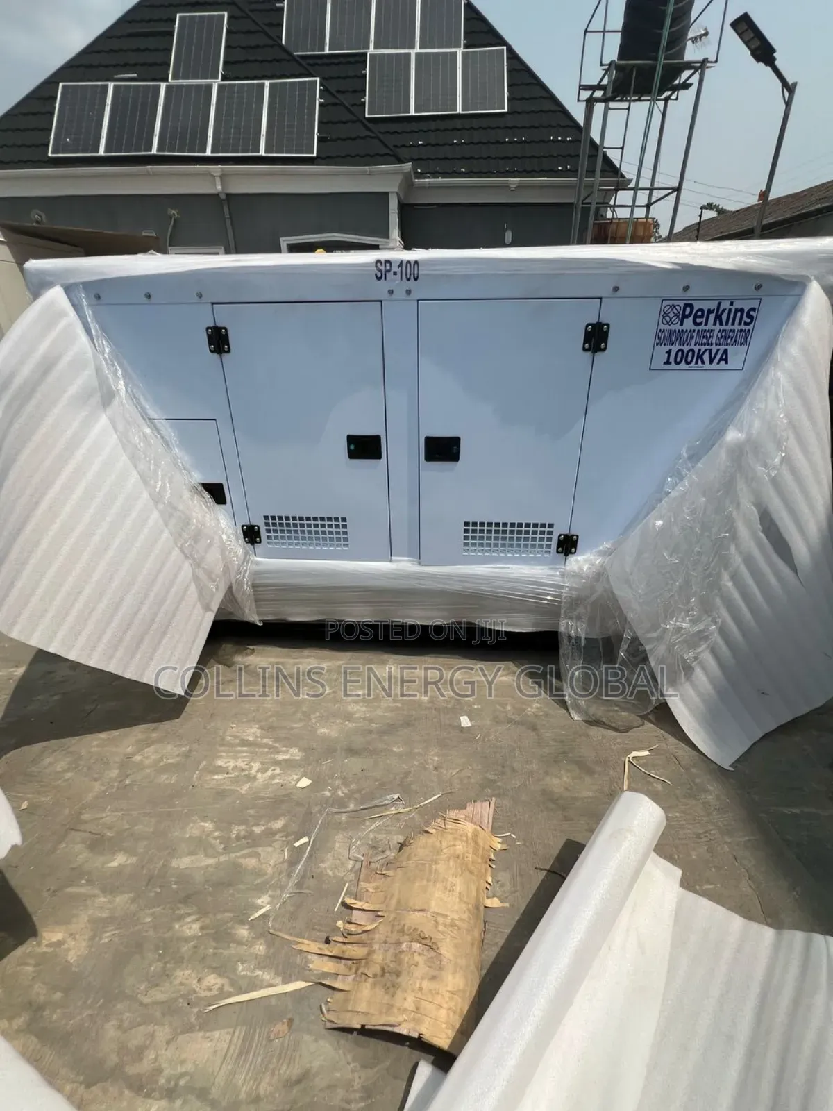 100 Kva Uk Perkins Soundproof Copper Coil Generator