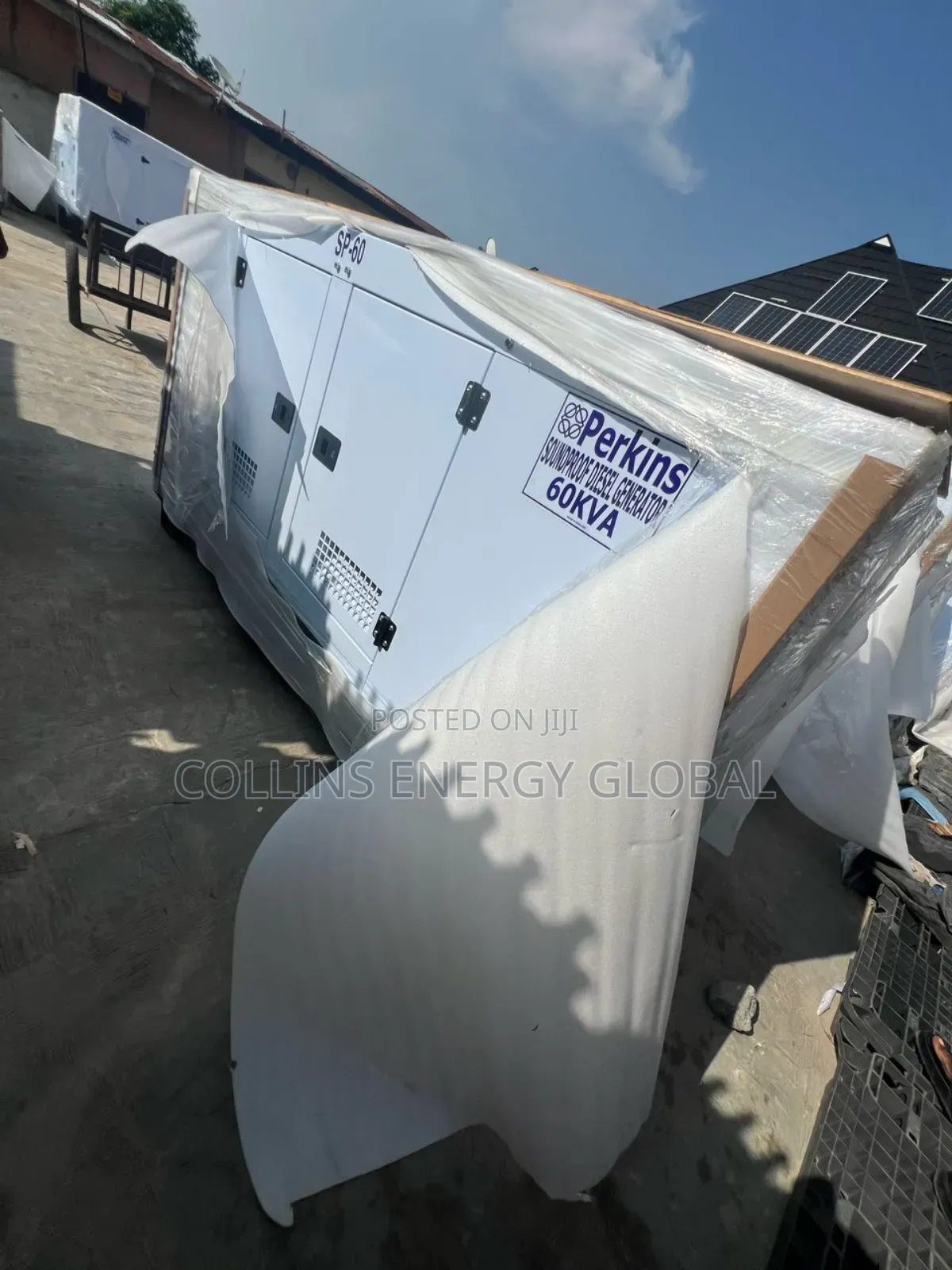 60 Kva Uk Perkins Soundproof Copper Coil Generator