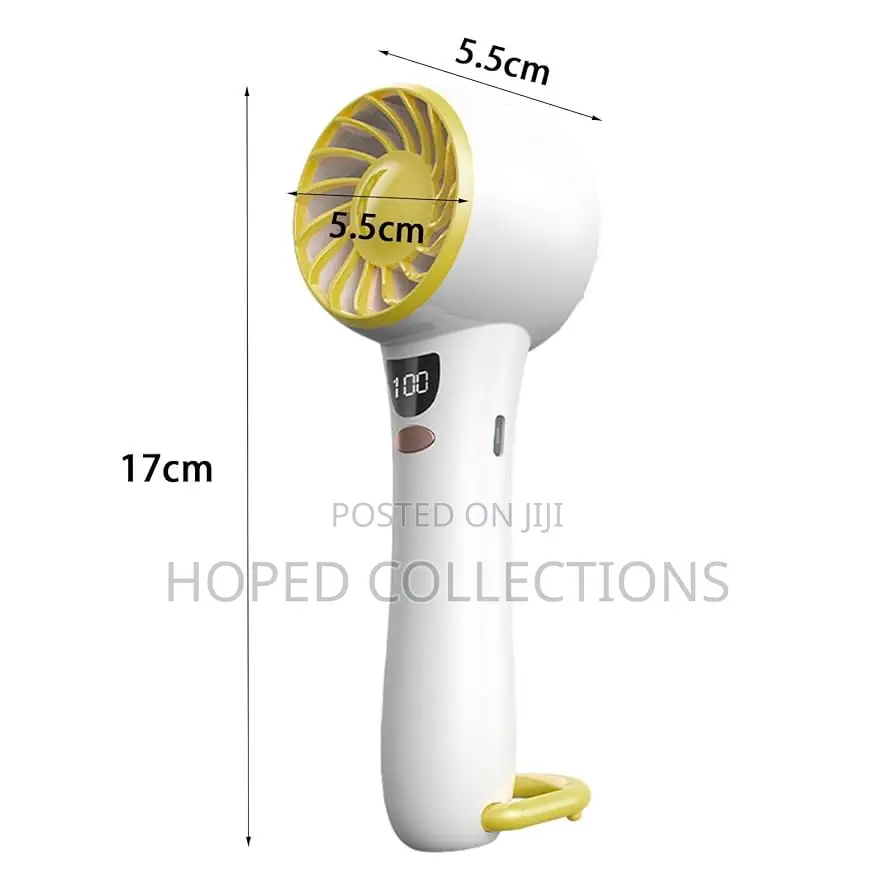 Digital Mini Rechargeable Fan