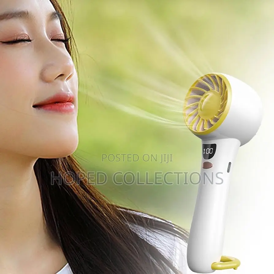 Digital Mini Rechargeable Fan