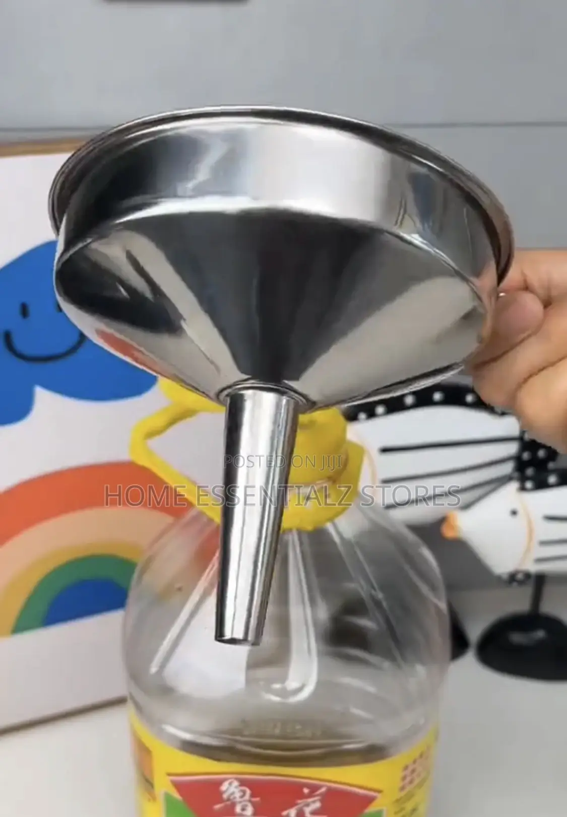 2 Pieces Set of Funnel Sieve Strainers