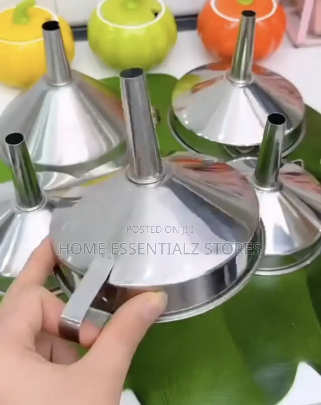 2 Pieces Set of Funnel Sieve Strainers