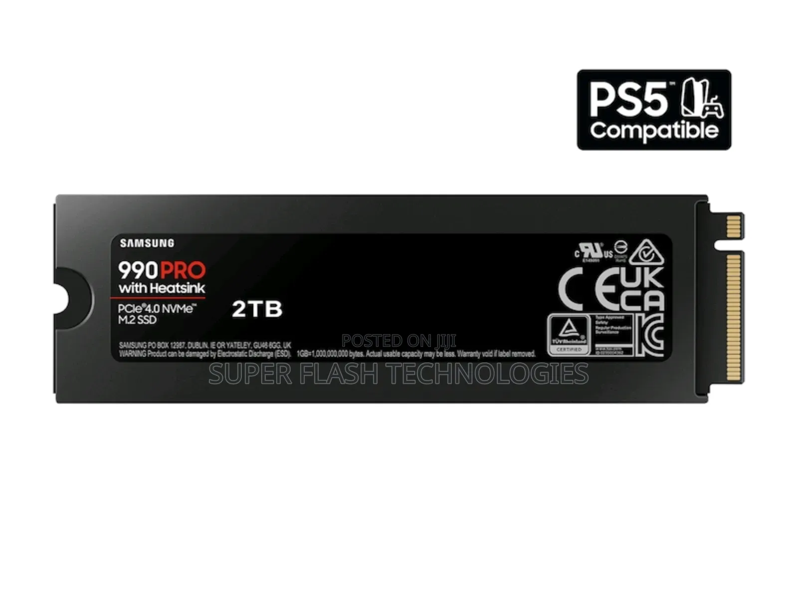 Samsung 2tb 990 Pro SSD Heatsink