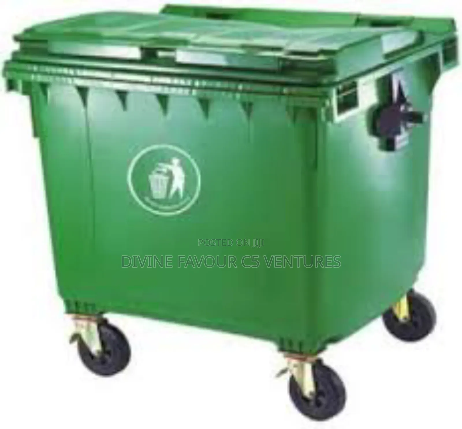 1,100 Litres Waste Bin for Homes and Hotels