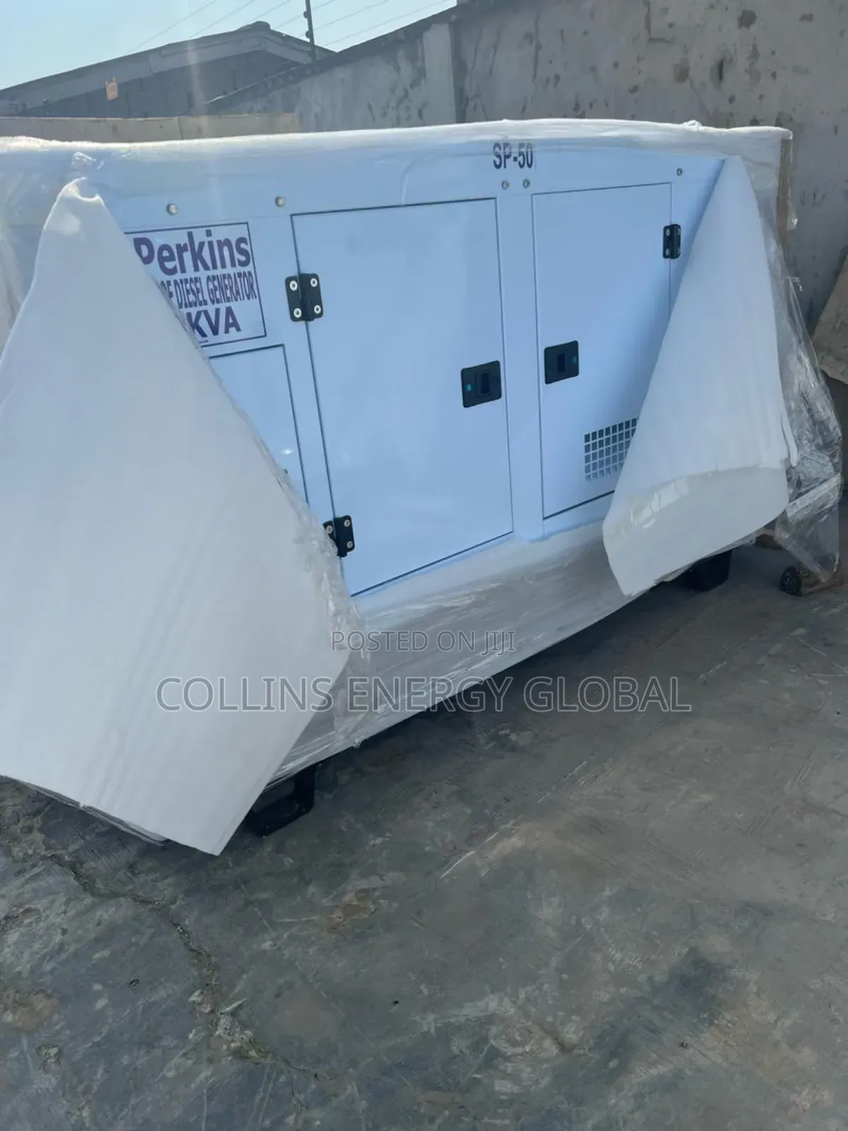 50 Kva Uk Perkins Soundproof Copper Coil Generators