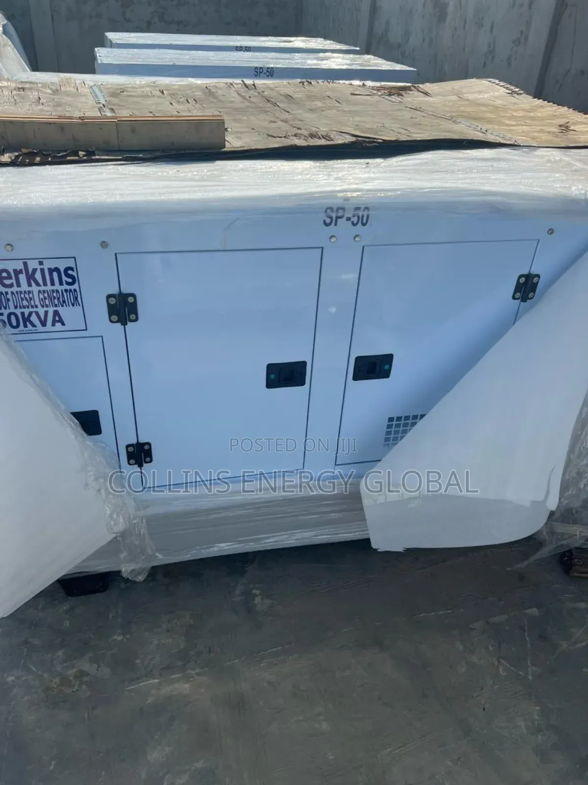 50 Kva Uk Perkins Soundproof Copper Coil Generators