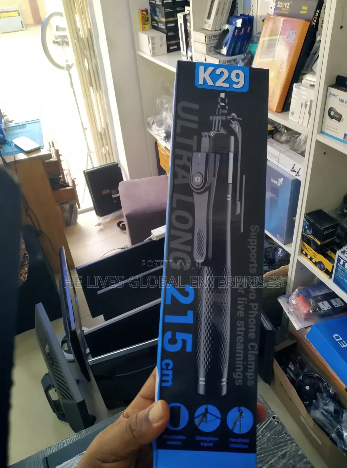 Tripod Stand With Lights