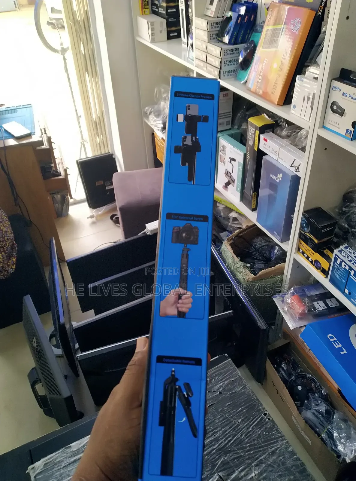 Tripod Stand With Lights