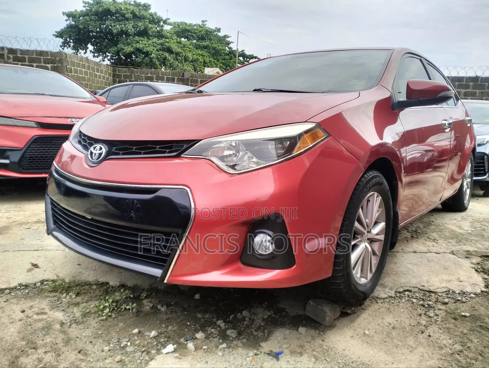 Toyota Corolla S Premium 4dr Sedan (1.8L 4cyl CVT) 2015 Red