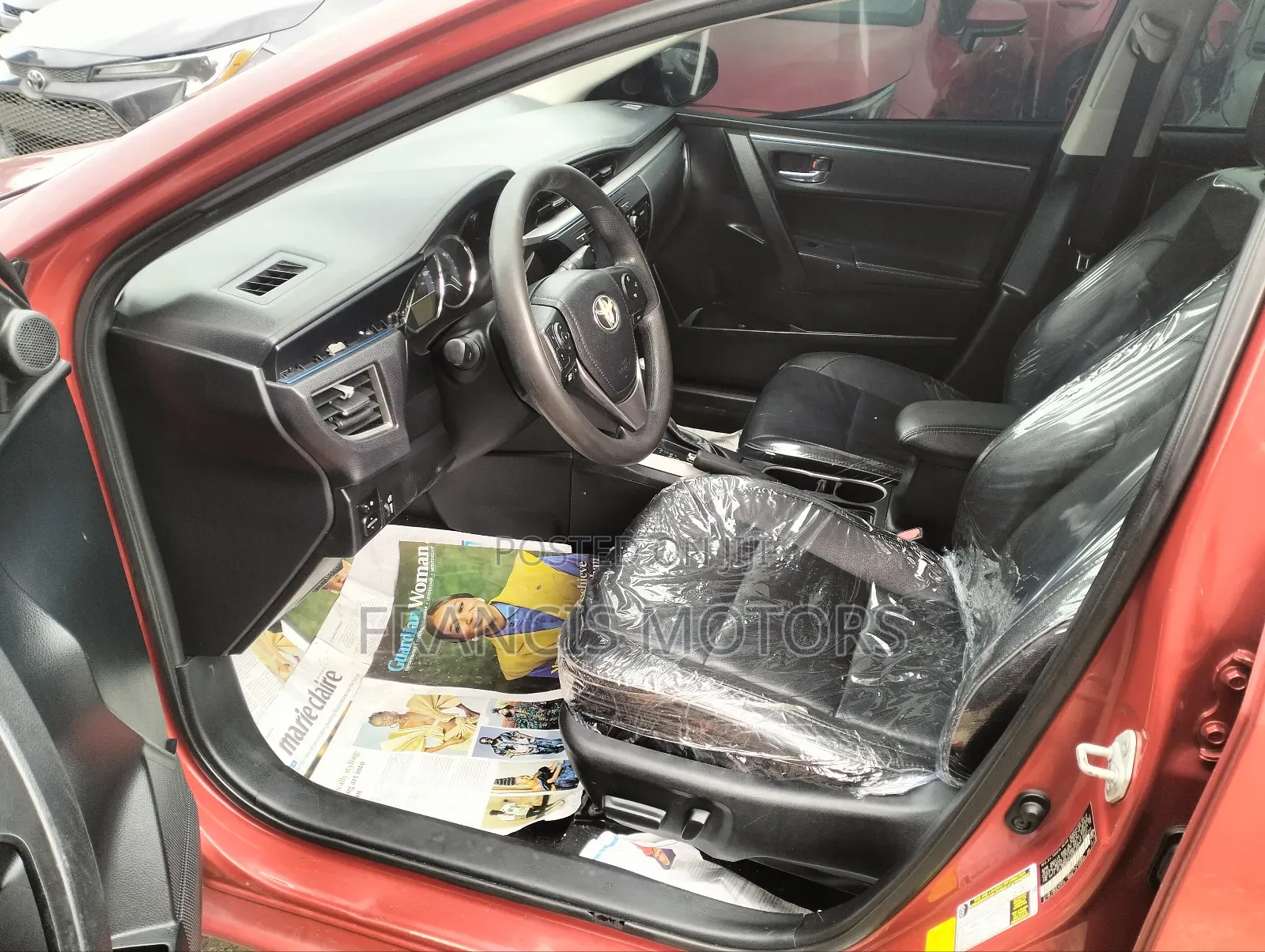 Toyota Corolla S Premium 4dr Sedan (1.8L 4cyl CVT) 2015 Red