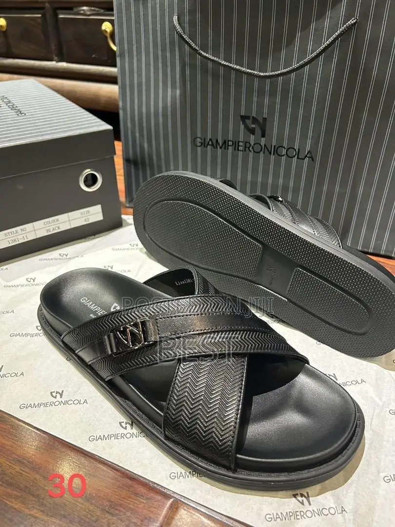 Men's Italian Luxury Slippers Giampieronicola Collections