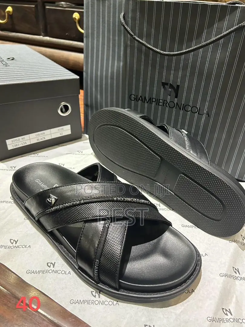 Men's Italian Luxury Slippers Giampieronicola Collections