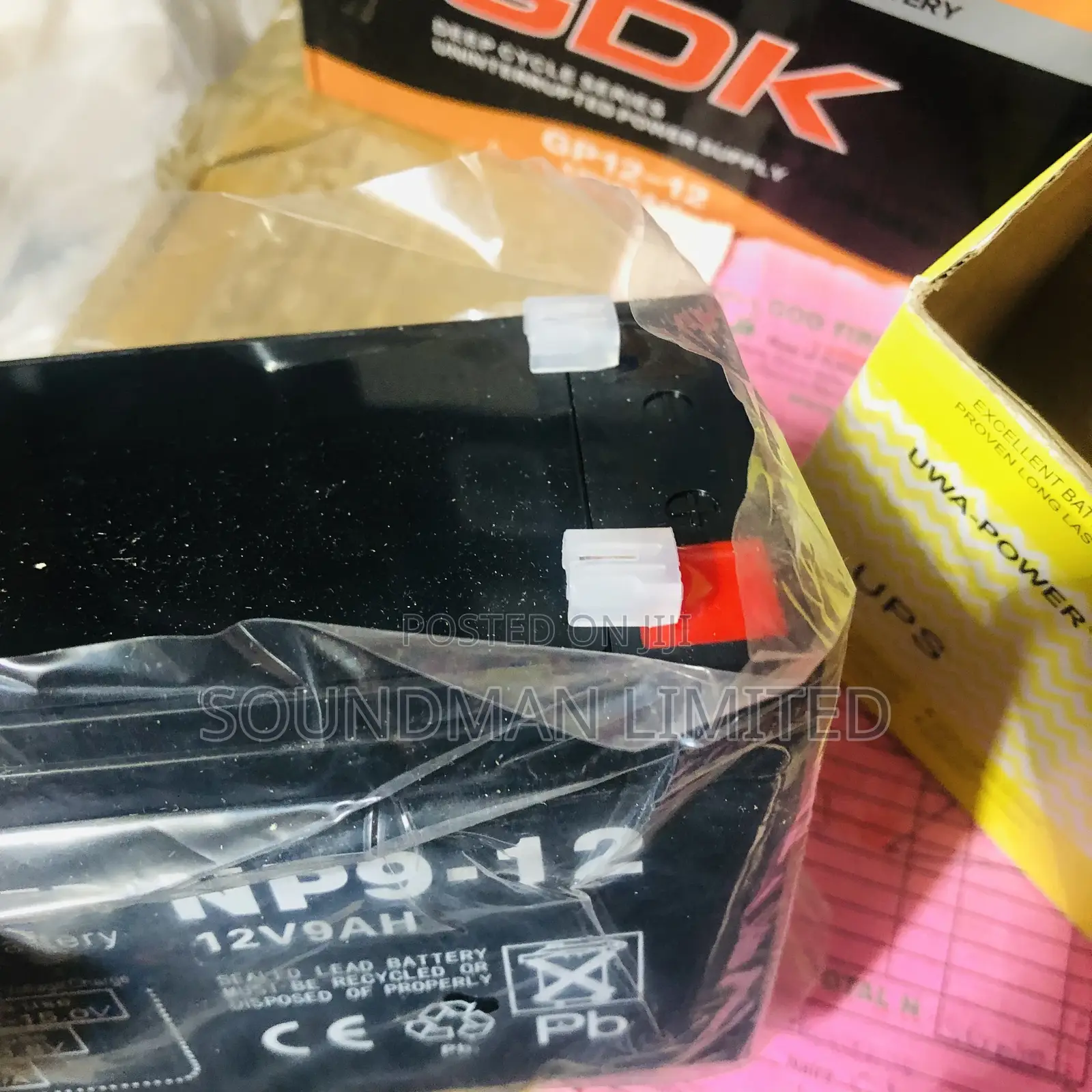 12v9ah Rechargeable Battery