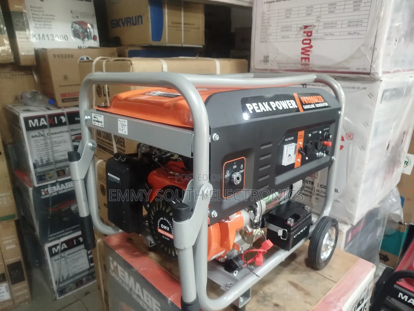 Peak Power Petrol Big Copper Coil Generator
