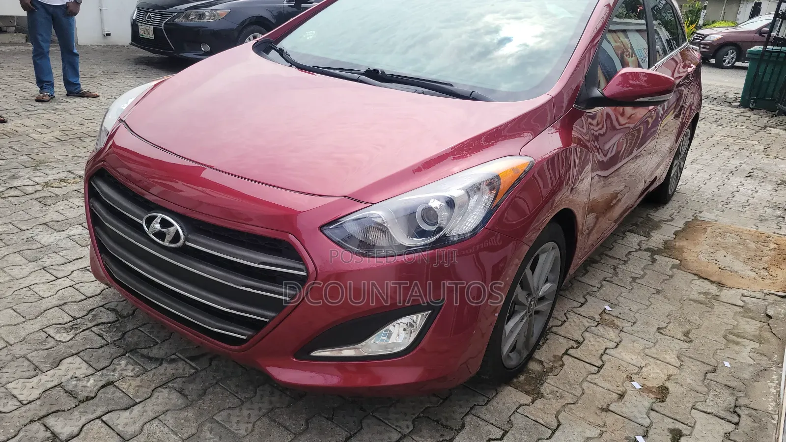Hyundai Elantra Limited PZEV 4dr Sedan (1.8L 4cyl 6A) 2015 Red