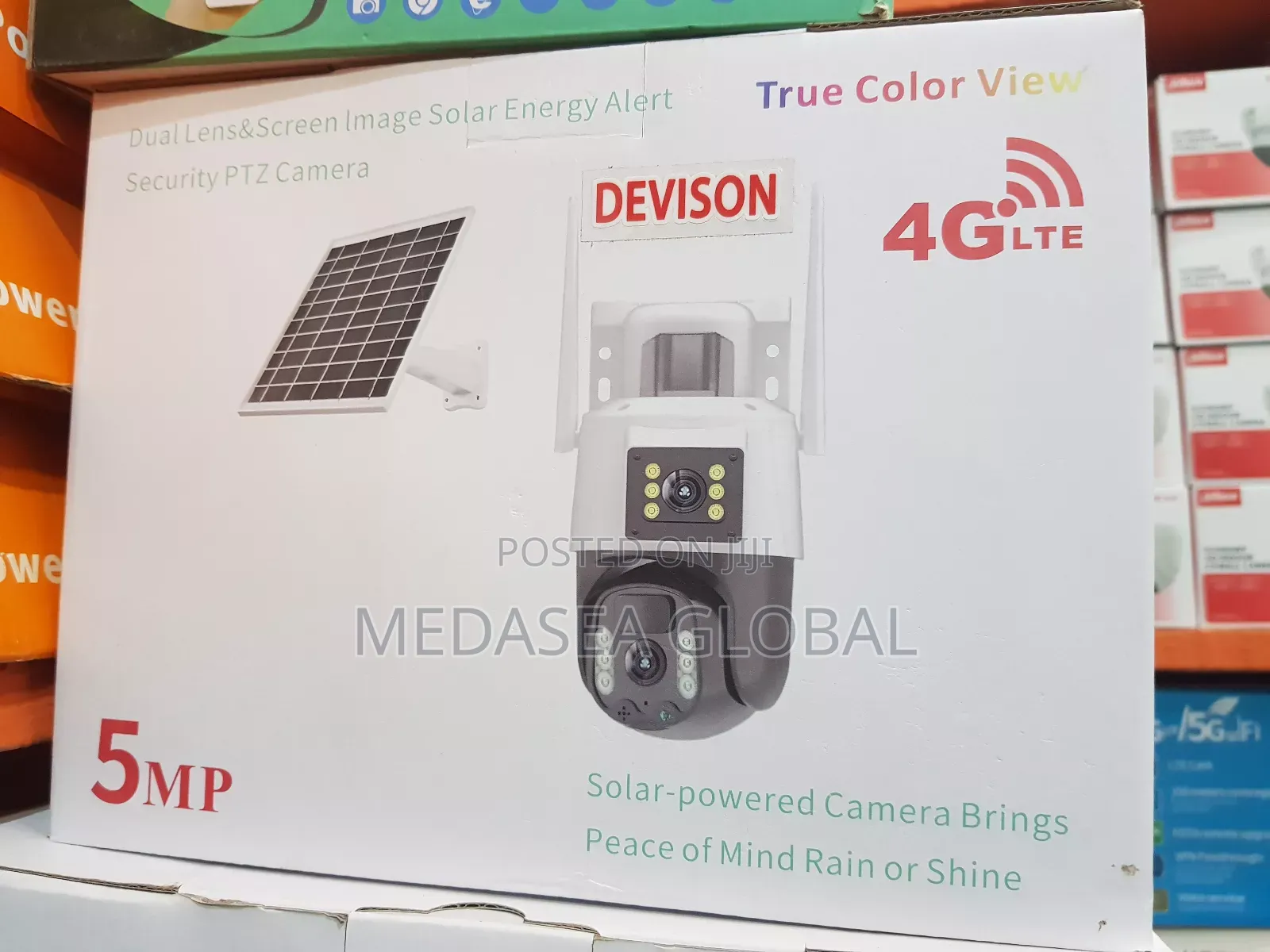 Double Lens Solar Camera