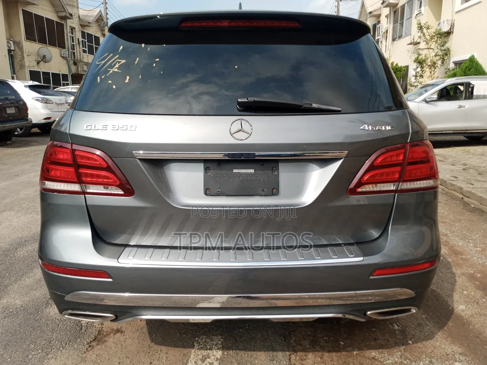 Mercedes-Benz GLE-Class GLE 350d 4MATIC 2016 Gray