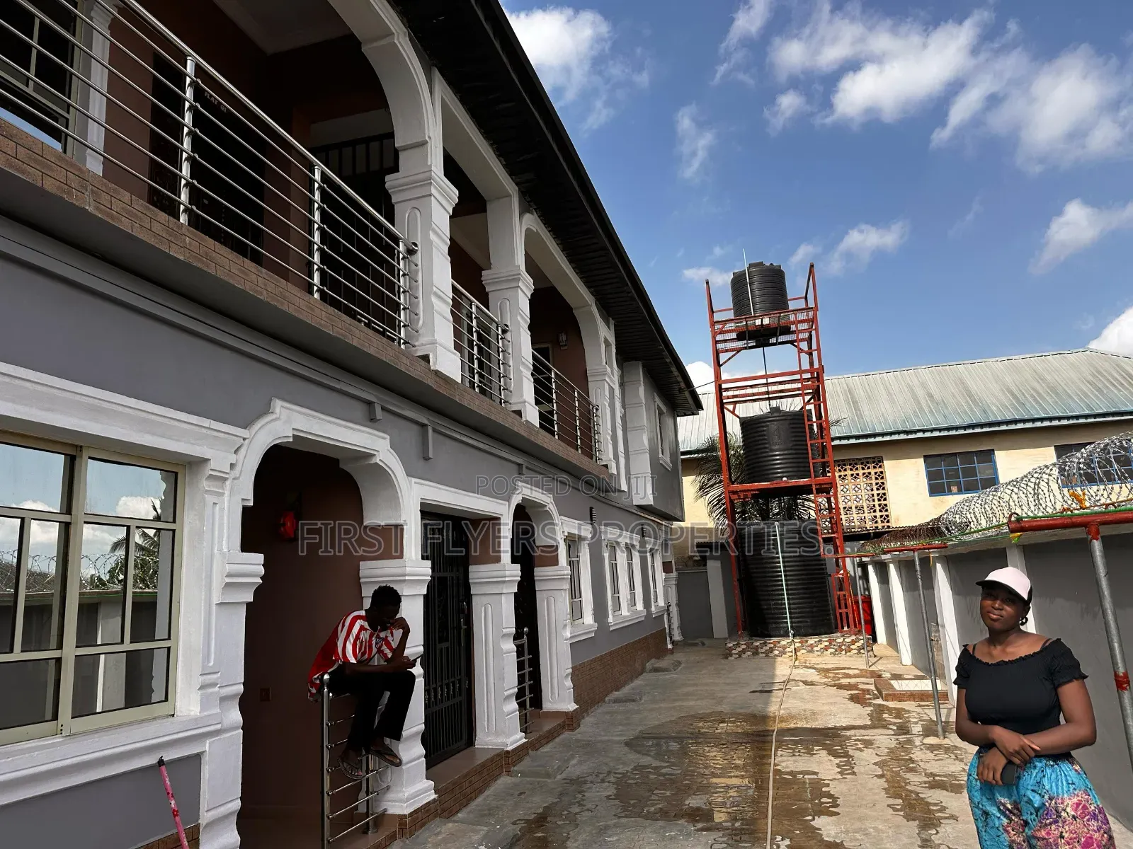 Furnished 1bdrm Block of Flats in Honda Ota for rent