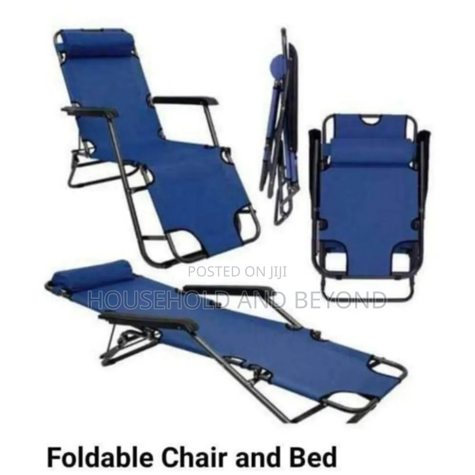 Generic Foldable Reclining Chair Relaxing Chair Camping Bed