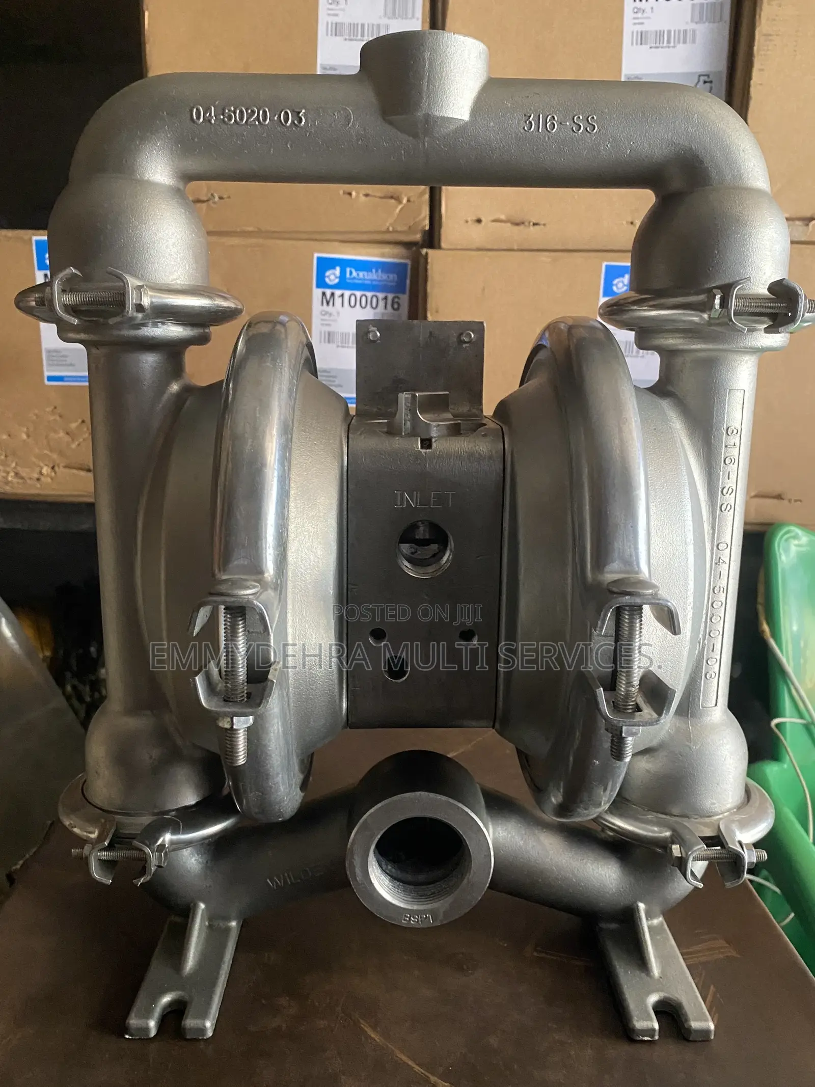 Stainless Diaphragm Pump 1-1/2”