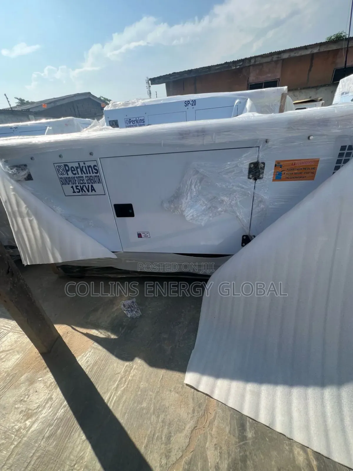 15 Kva Uk Perkins Soundproof Copper Coil Generator