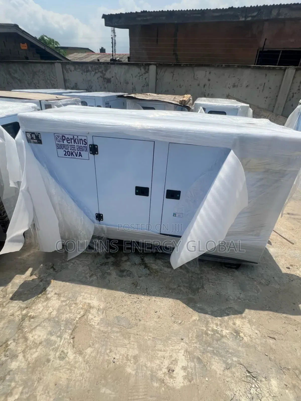 20 Kva Uk Perkins Soundproof Copper Coil Generator