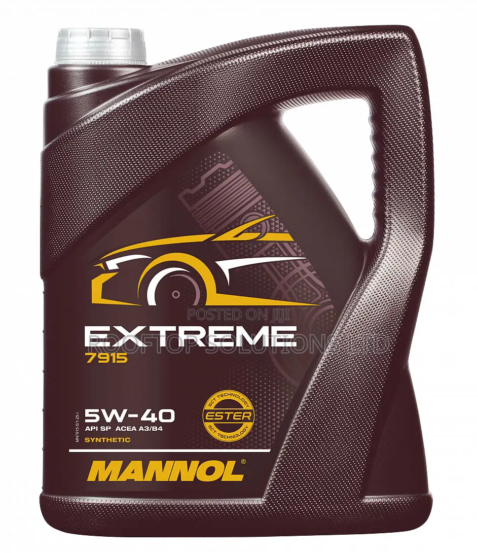 Mannol Extreme Full Synthetic 5w-40 Motor Oil 5litres