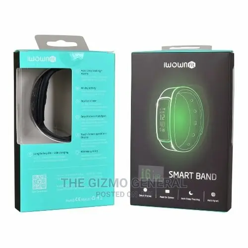 Iwown I6hr Smart Fitness Tracker With Heart Rate Monitor