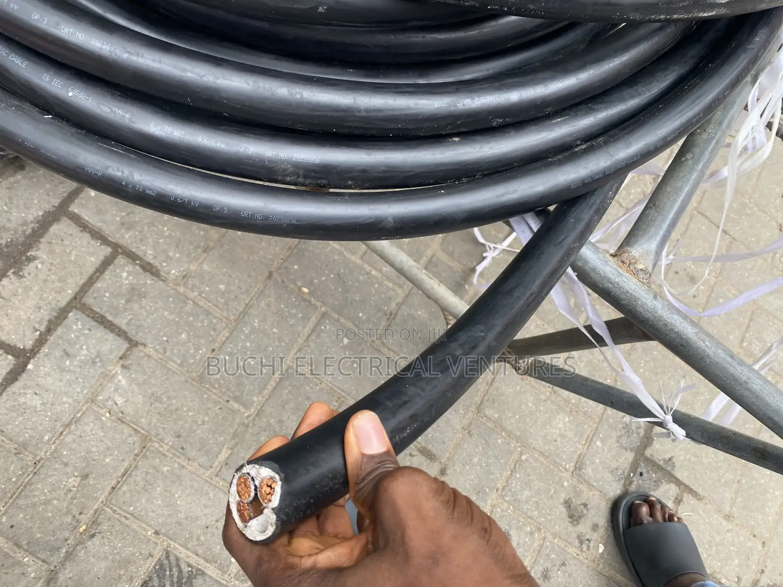 70mm 4core Cable PVC Nigeria