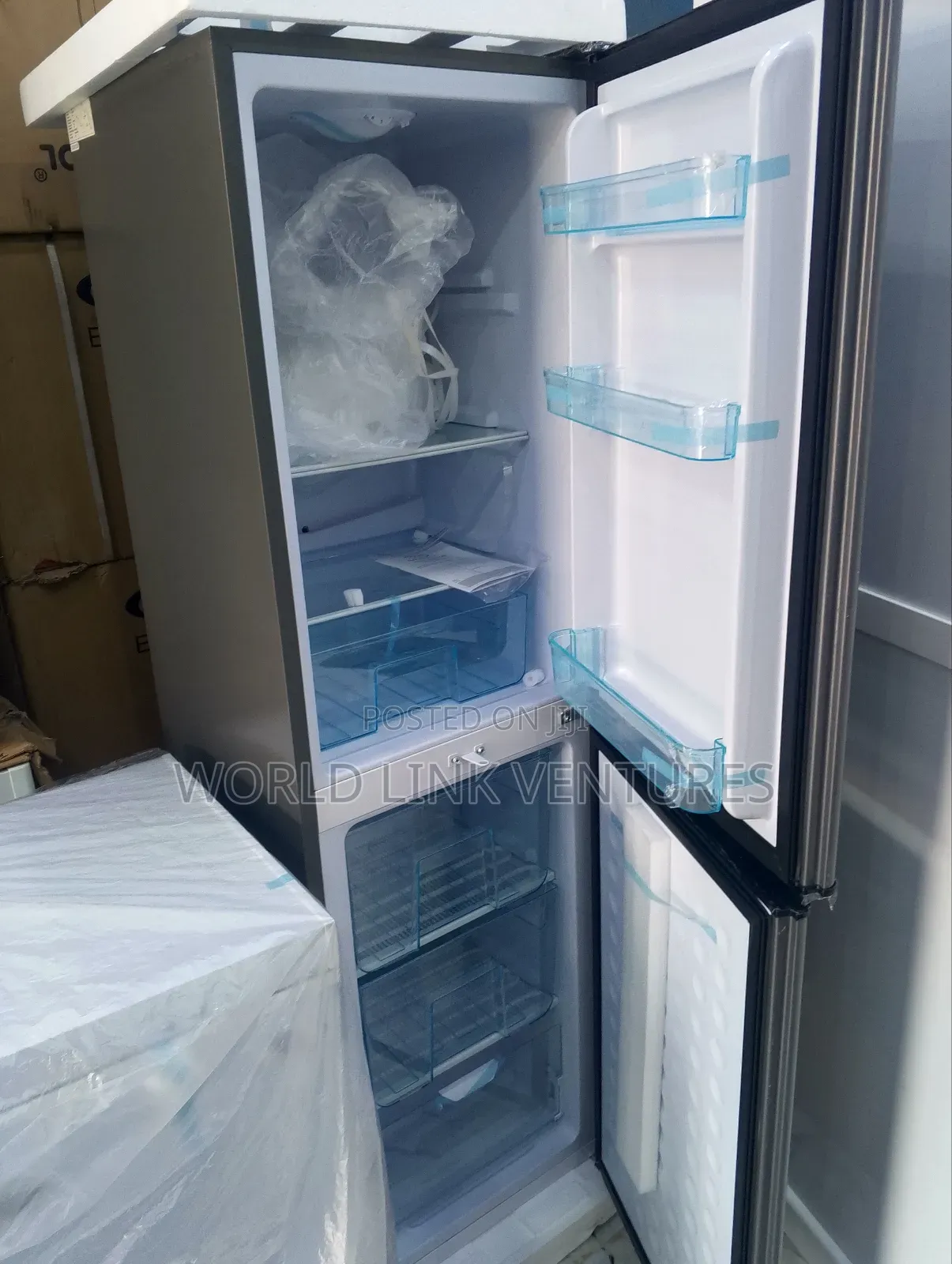 Tekno Cool Standing Double Door Fridge 280liters