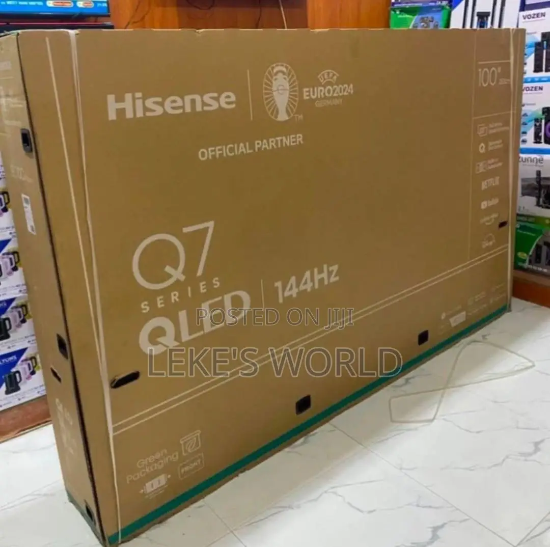 100” Hisense Qled Q7 Smart Tv With 144hz