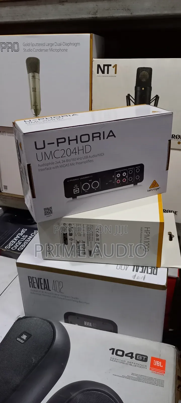 Behringer U-Phoria Umc204hd Audio Interface (Soundcard)