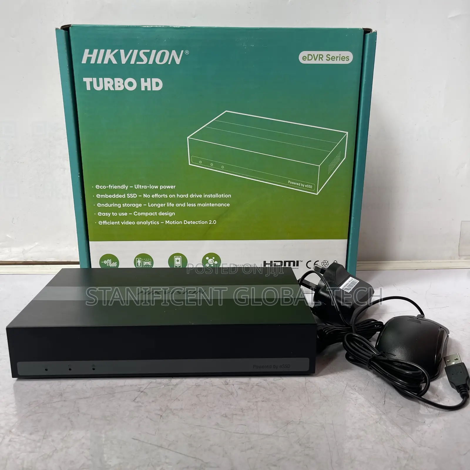 Hikvision 2mp 16ch Audio E-dvr (With Inbuilt 980gb Ssd)