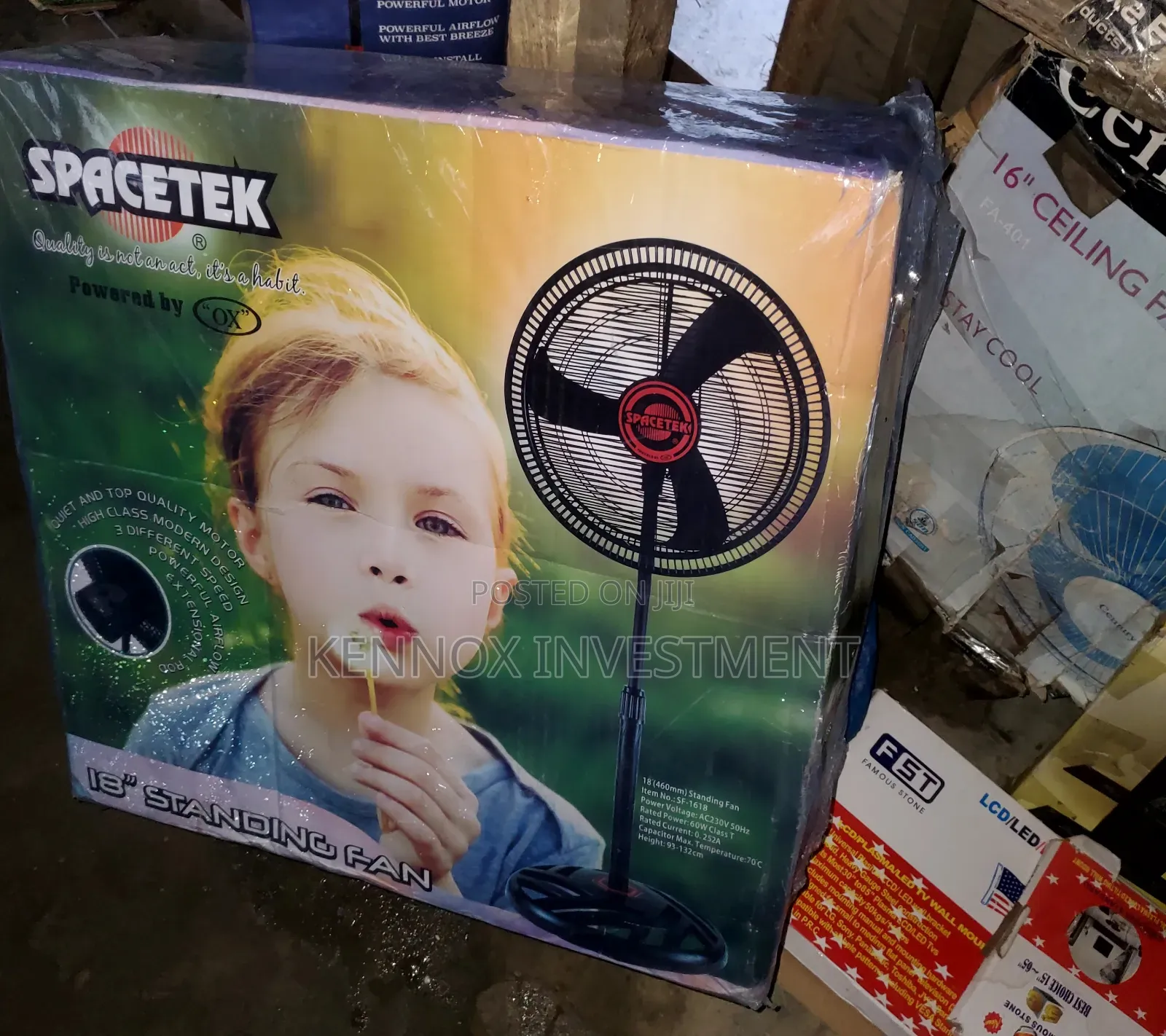 High Quality Spacetek Standing Fan