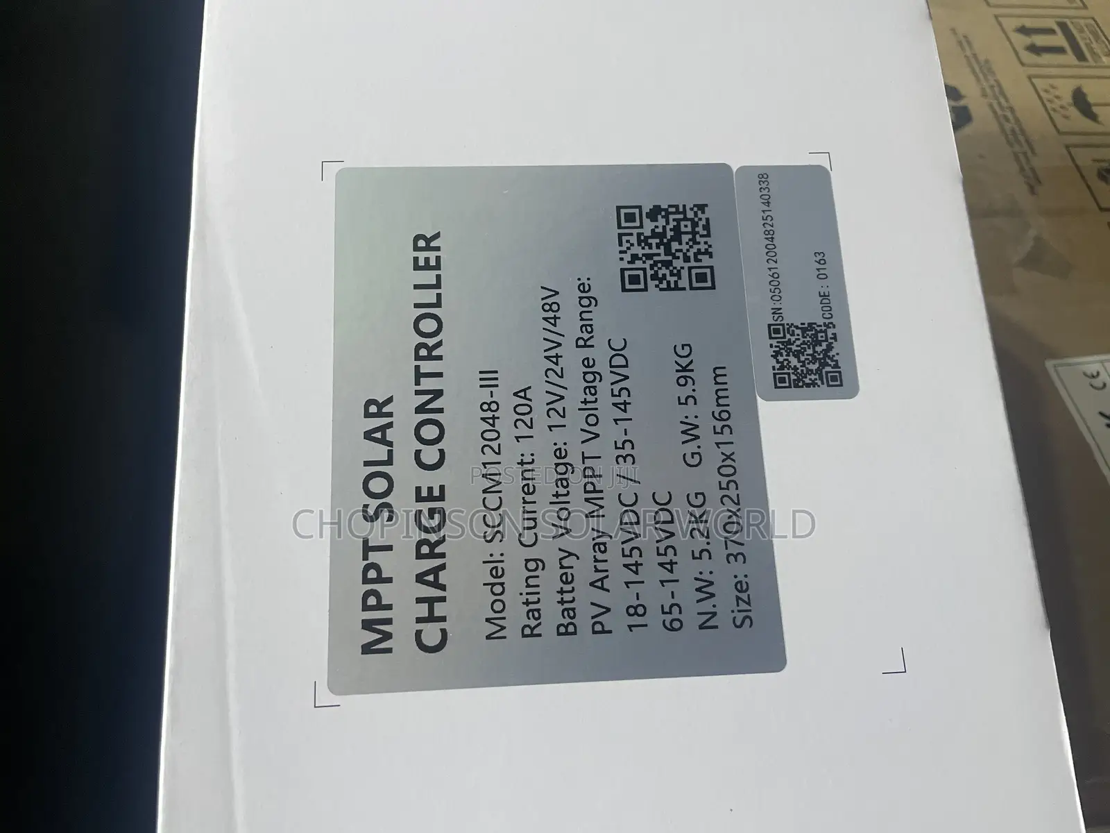 Solar Energy Felicity Charge Controller 120ah/48v