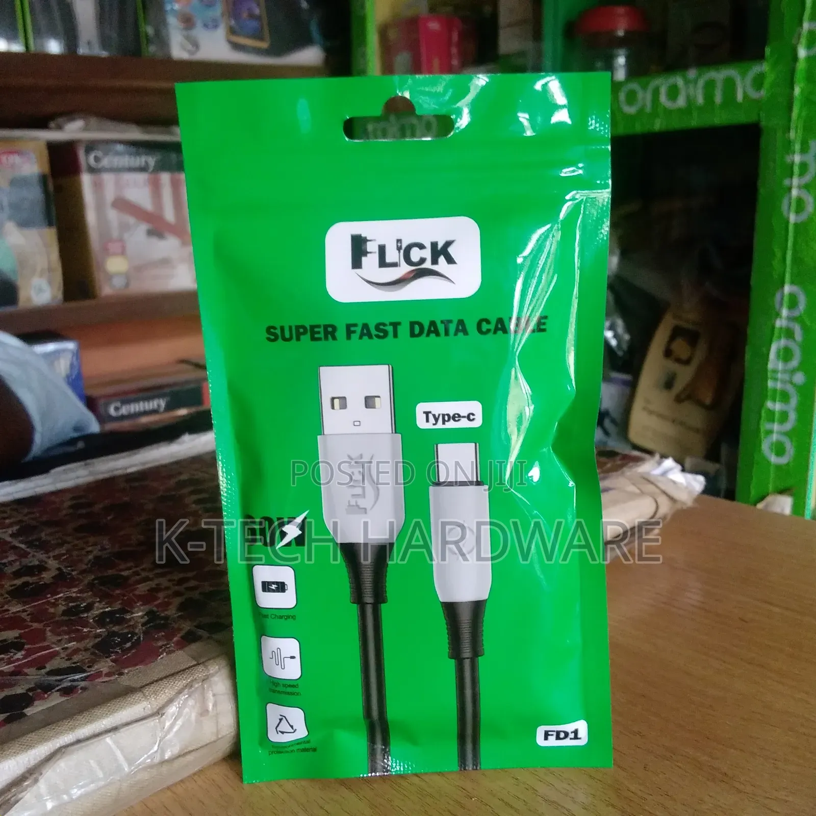 60w Flick Fd1 iPhone Cable