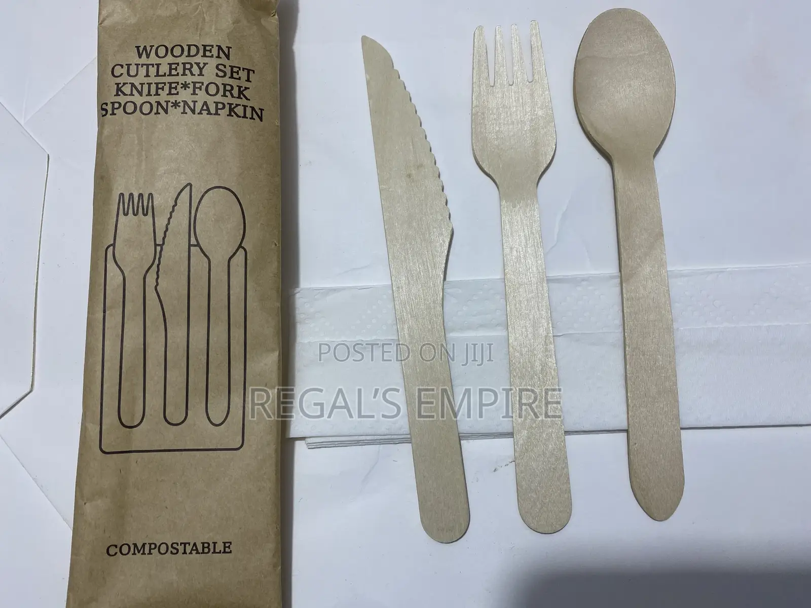Wooden Cutlery Set (1000 Pieces)