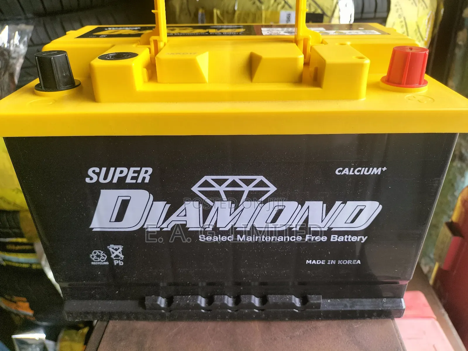 Diamond Mf57520 12v 75ah Sealed Maintenance-Free Car Battery