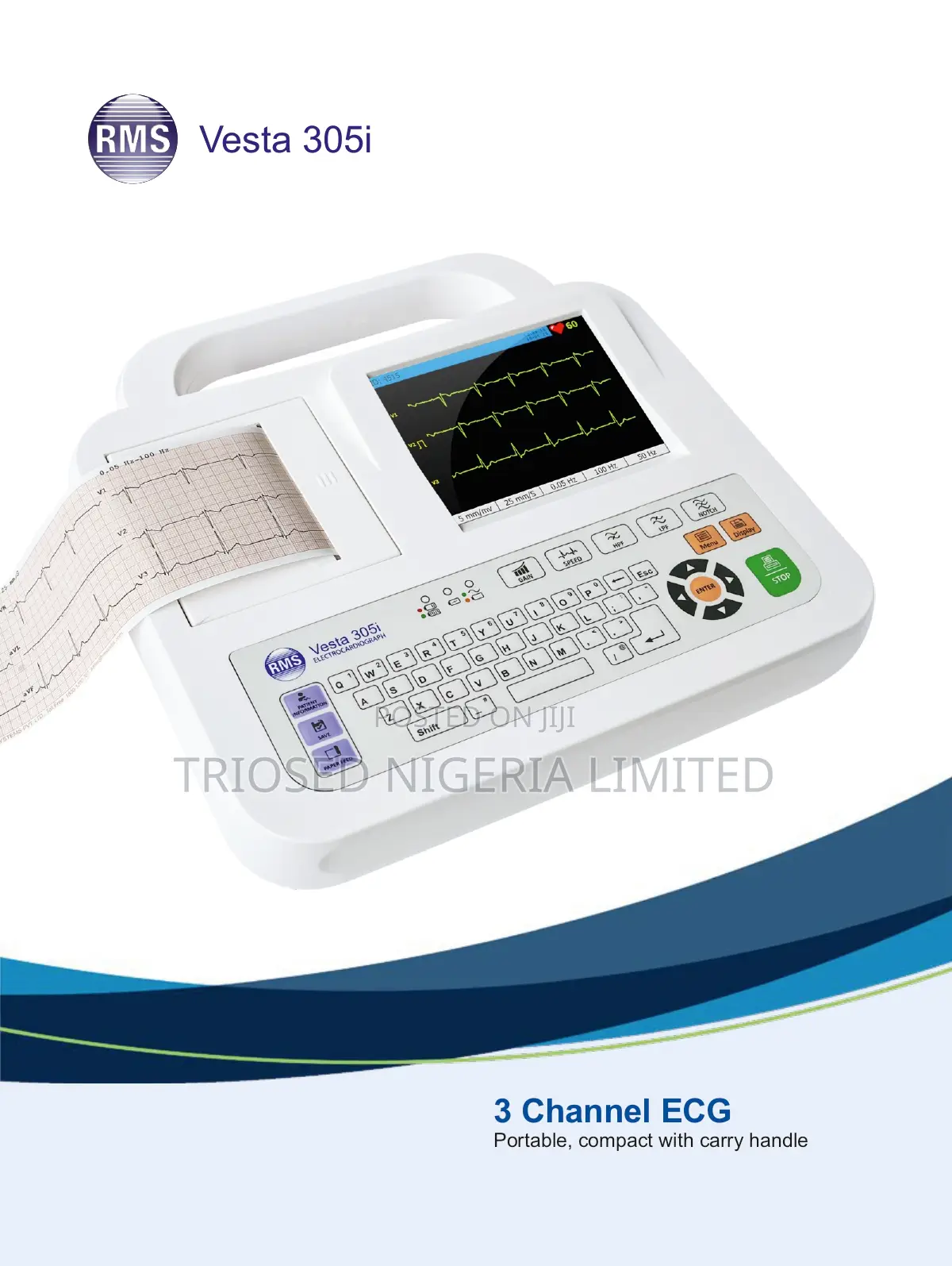 Vesta 305i - 3 Channel Ecg
